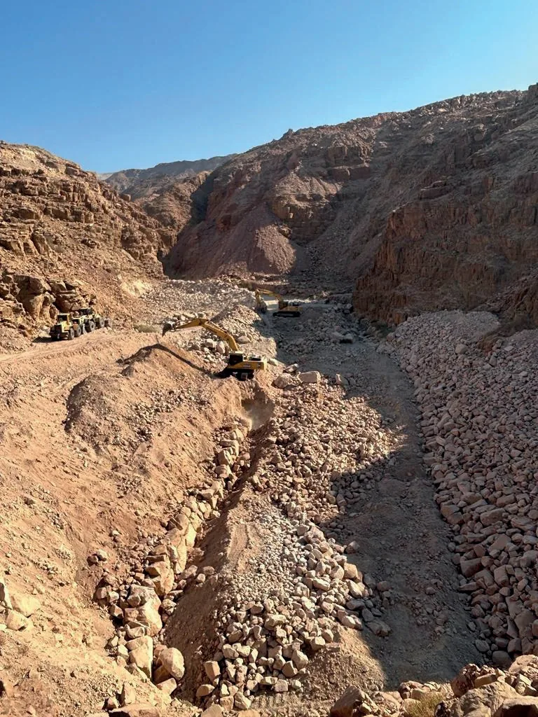 صيانة الطرق ومعالجة العبارات والمنشآت الخرسانية – طريق البحر الميت، الأردن
