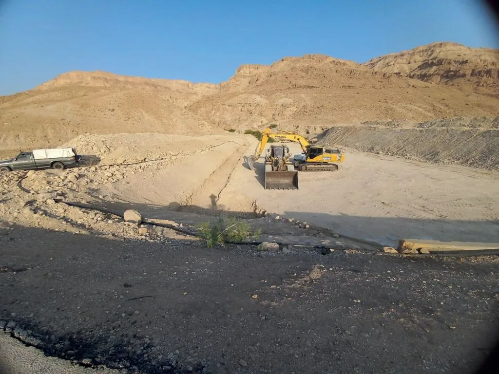 صيانة الطرق ومعالجة العبارات والمنشآت الخرسانية – طريق البحر الميت، الأردن
