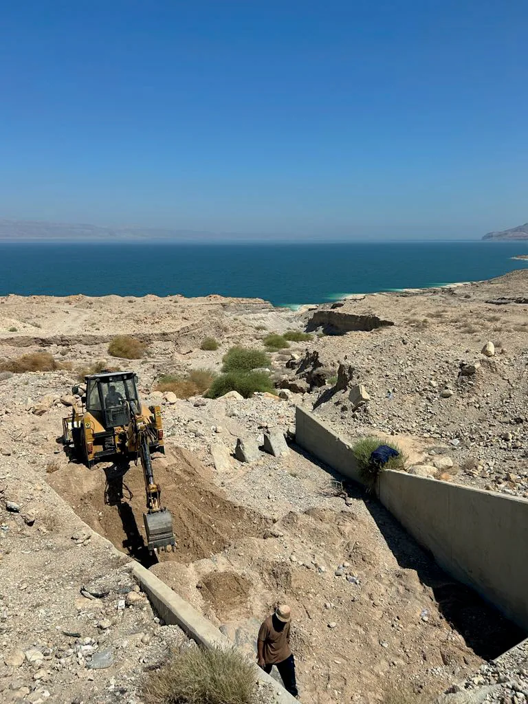 صيانة الطرق ومعالجة العبارات والمنشآت الخرسانية – طريق البحر الميت، الأردن